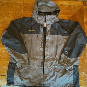 Columbia Sportswear Titanium Omni Tech Interchange Jacket, Size Men’s XXL